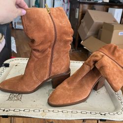 Vince Camuto Suede Boots 9 Wide