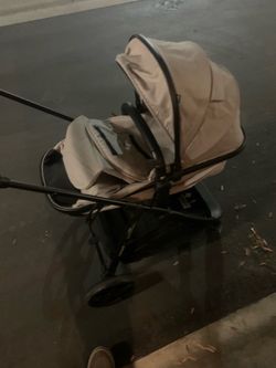 MomPush Baby Stroller with Canopy