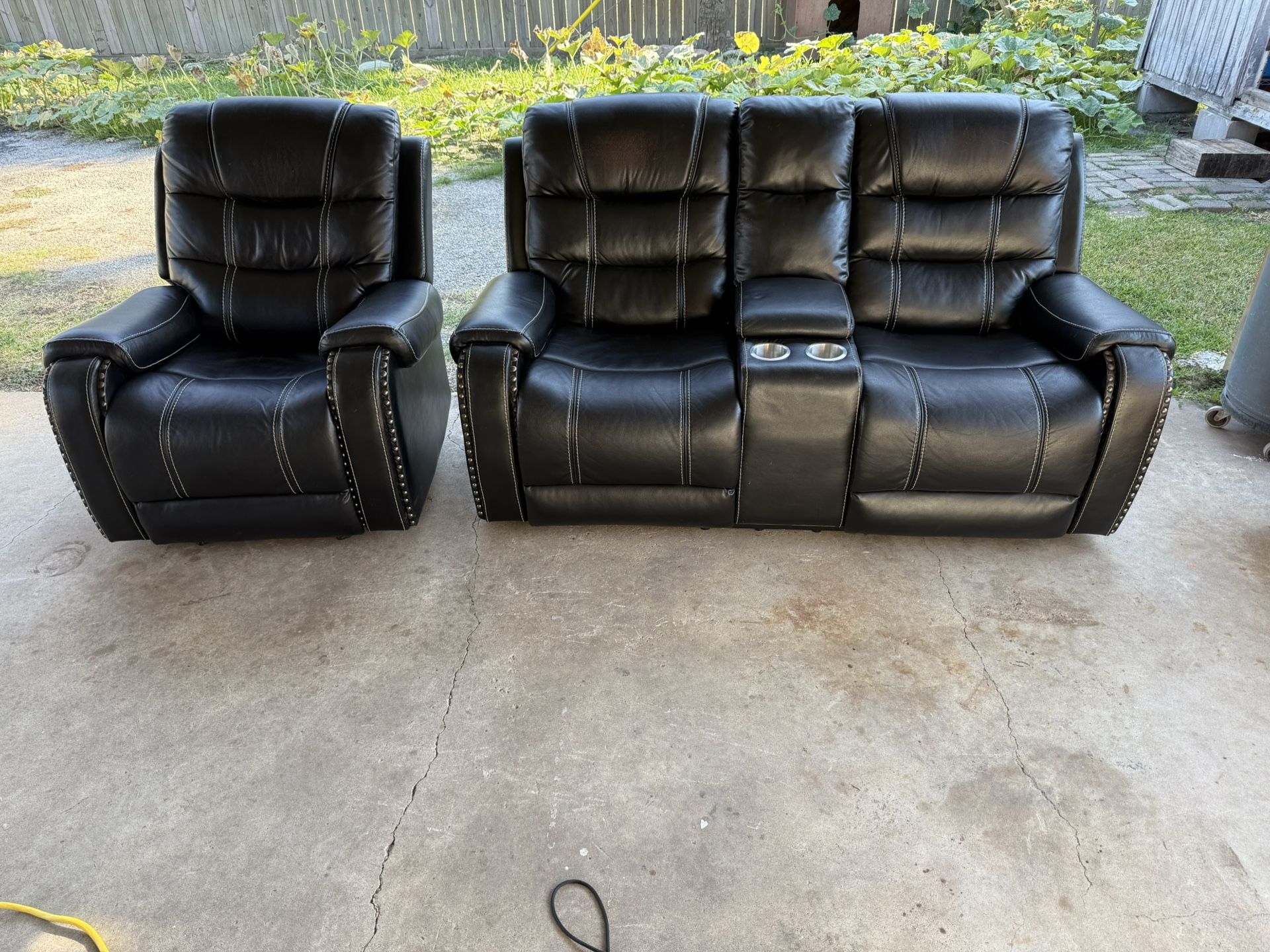leather couches