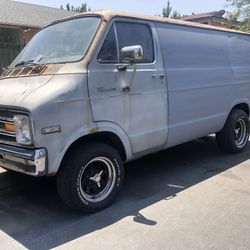 1973 Dodge B100 Boogie Shorty Van Project Trade Chevy G10 C10 Obs Gmc Vandura 15x10 SS Boyd'   Buick Pontiac Cutlass El Camino Camaro Monte Carlo Nova