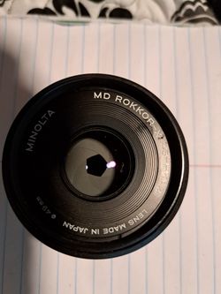 Minolta Lens
