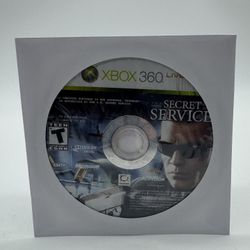 Secret Service (Microsoft Xbox 360, 2008) Disc Only Tested