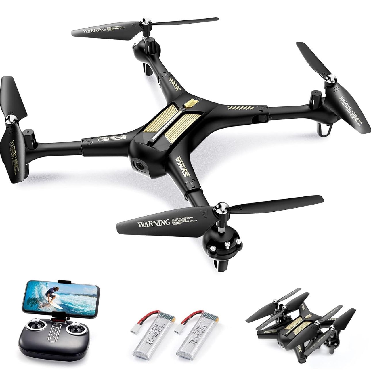 Drone SYMA X600W Foldable 1080P FPV 