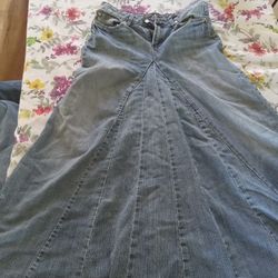 denim Jean skirt
