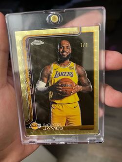1/1 LeBron James Top Chrome