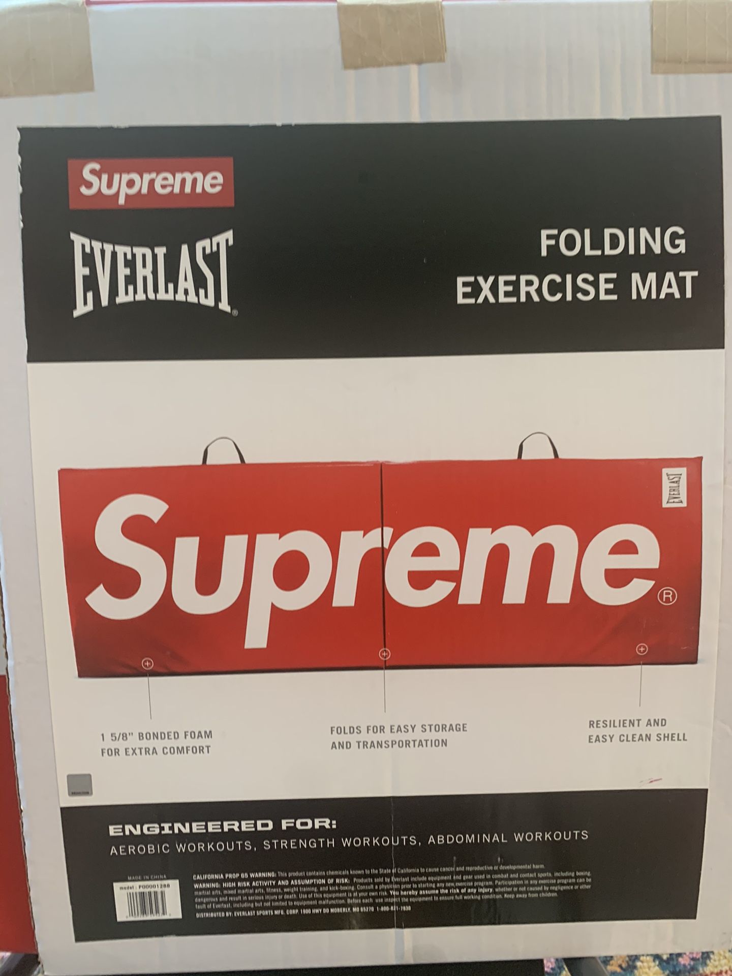 Supreme everlast folding exercise mat