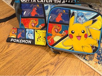Pokémon lunch box & pencil case
