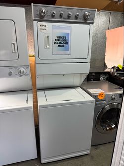 27 WIDE WHIRLPOOL ELECTRIC STACKABLE 220 VOLTS