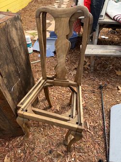 Antique Chair Frames Wood
