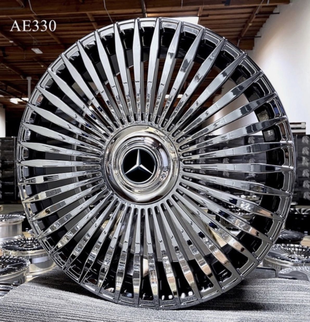 22'' inch Wheels fit Mercedes S550 Bentley S63 Chrome with Tires GLC CL63 S580