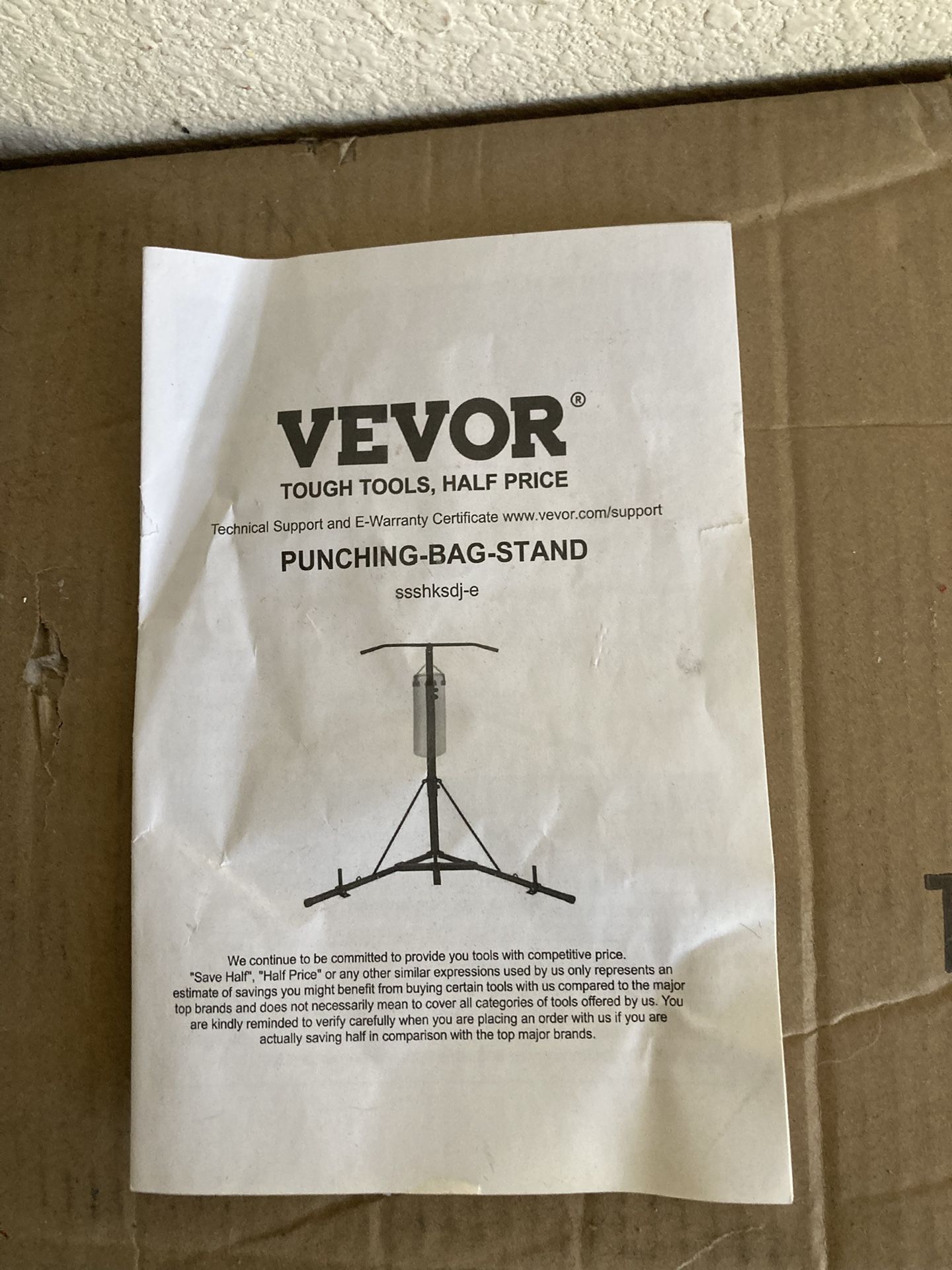 Vevor Punching-Bag Stand
