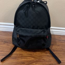 Gucci backpack.