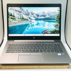 HP Zbook 14U G6 Core i5 1.8Ghz 8GB 256GB Radeon Pro Wx3200 4GB-VRAM Video-photo Editing