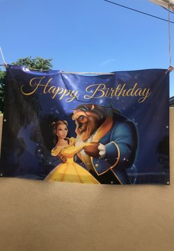 The beauty and the beast poster 71 x 47