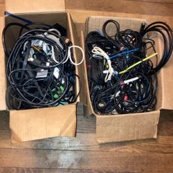 Chargers, HDMI’s, Power Cords ect