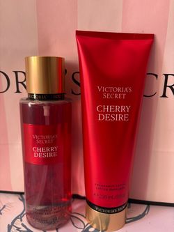 Victoria's Secret Cherry Desire Mist & Lotion Set