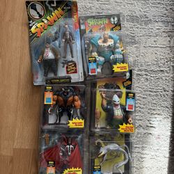 Spawn And Dc Figures 