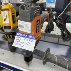 Ridgid Mud Mixer Drill
