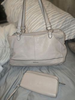 Vintage coach purse with matching wallet needs TLC SEE ALL PICS SELLING TOGETHER