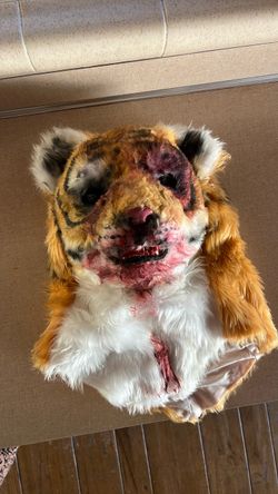Tiger Halloween Costume Mask
