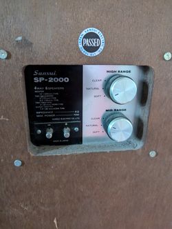 Sansui Speaker Sp-2000