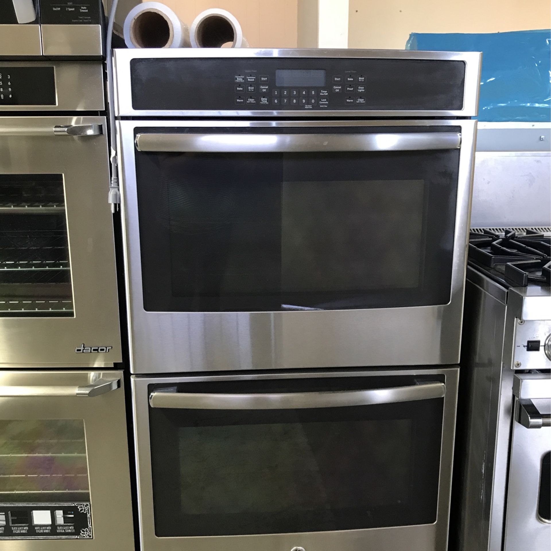 Ge 30”wide Double Electric Wall Oven Stainless Steel