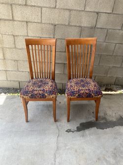 Wooden Upholstered Chairs