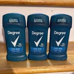 Degree Deodorant - 3 For $10