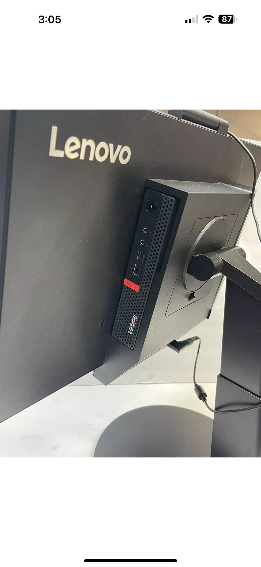Lenovo ThinkCentre M75q AMD Ryzen PRO 3400GE 12gb ram, 256 SSD