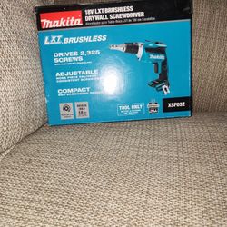 18V LXT Lithium-Ion Brushless Cordless Drywall Screwdriver with Push Drive Technology (Tool-Only)