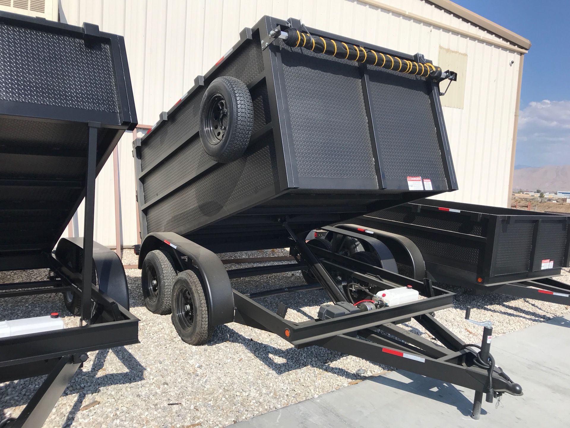 **8X10X4 TA Dump Trailer