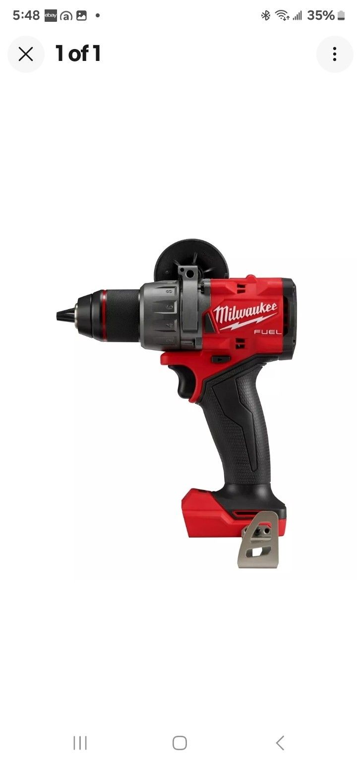 Milwaukee 2904-20 M18 FUEL 1/2" Hammer Drill/Driver, NEWEST MODEL, NEW
