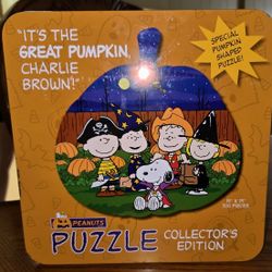 Peanuts “It’s the Great Pumpkin, Charlie Brown” Halloween Puzzle – Vintage Collectible