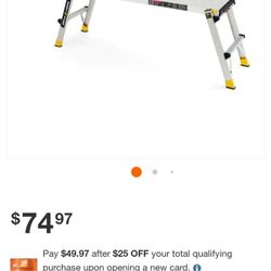 Gorilla Ladder 47x13x20 