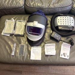 3M Speedglas Auto-Darkening Welding Helmet with Adflo PAPR System & Accessories
