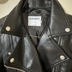 Synthetic leather biker Jacket 