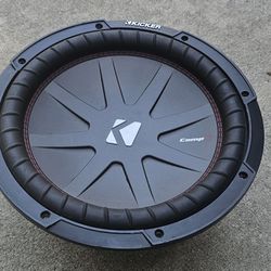 Kicker CompR 12” Subwoofer 4 Ohm 1200W Max Car Audio Sub Woofer Speaker