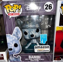 Funko Pop Art Series Bambi #26 Amazon Exclusive