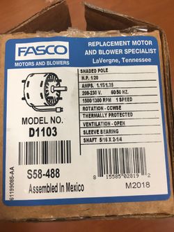 Replacement motor and blower specialist