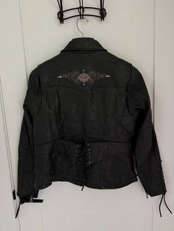 Harley Davidson, leather jacket