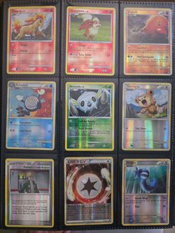 Vintage Reverse Holo Pokemon Cards