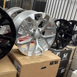 Silver Snowflake Wheels 