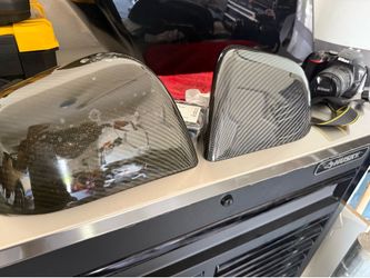 2020-2024 Tesla Carbon Fiber Mirror Covers