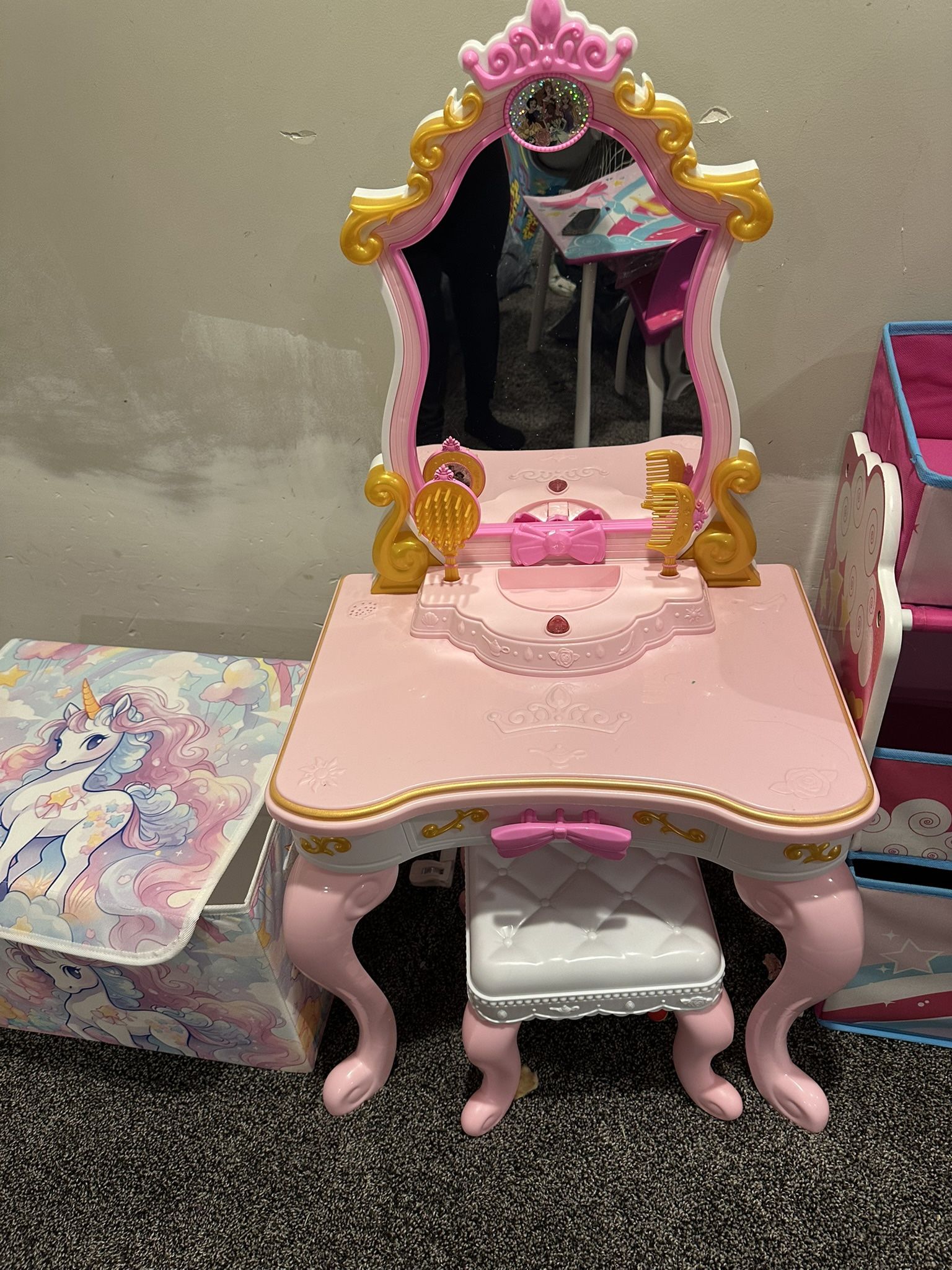 disney princess vanity