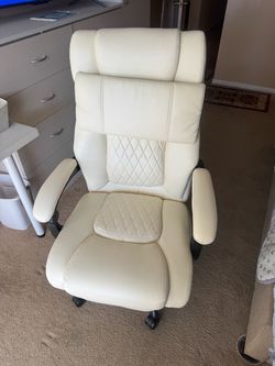 Heated office chair