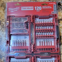 Milwaukee 120 Pc. Impact Drill And Drive Bit Set