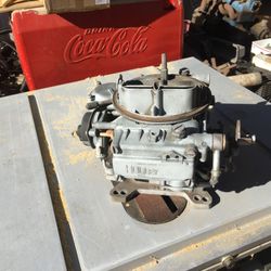 Holley 600CFM 4bbl Carb With Weiand Spacer