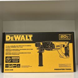 Dewalt 20v Brushless 1” Sds Plus Rotary Hammer D-handle 