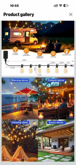 200 feet LED outdoor string light