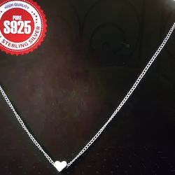  Love Heart Pendant Necklace    Great For Christmas 